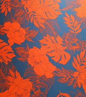 Printed Armani Satin
