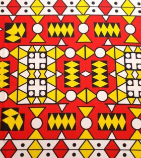 Printed Mini-Matt - Ethnic - Red