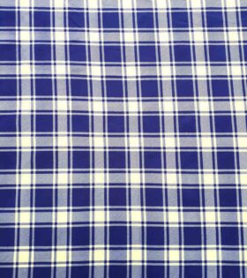 Printed Mini-Matt - Gingham - Royal Blue