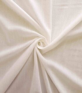 Linen Slub Look - White