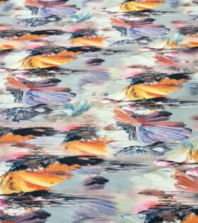 Printed Armani Satin