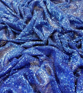 Spangle Arya Mesh - Royal Blue
