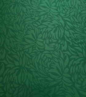 Embossed Duchess Satin - Emerald