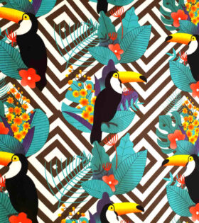 Printed Mini-Matt - Tropical