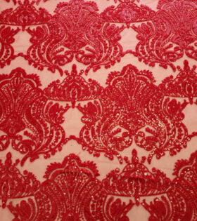Embroidered Spangle Tulle