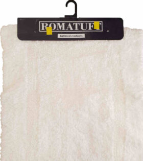 Romatuft Bathroom Mat Sets - White