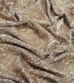 Spangle Arya Mesh - Rose Gold