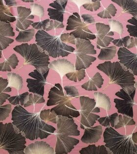 Printed Supersoft -Fans - Dusty Pink
