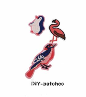 Iron On Motifs - Set of 3 - Birds 1