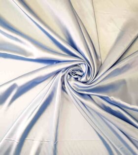 Stretch Satin - Sky Blue