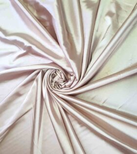 Stretch Satin - Biscuit