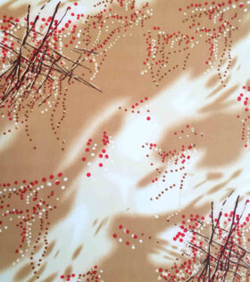 Printed Bon Bon - Brown - Abstract