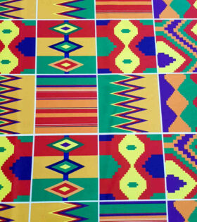 Printed Duchess Satin - Ethnic