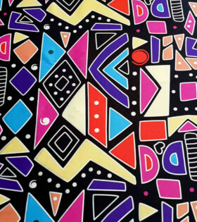 Printed Duchess Satin - Ethnic
