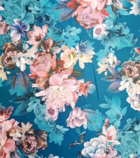 Digital Printed Duchess Satin