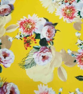 Printed Scuba - Yellow