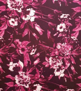 Printed Bon Bon - Purple - Floral
