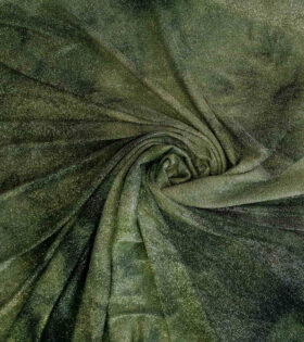 Tie Dye Lurex Knit - Green