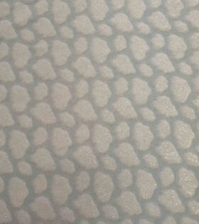Coral Foil Look Fleece - Powder Blue