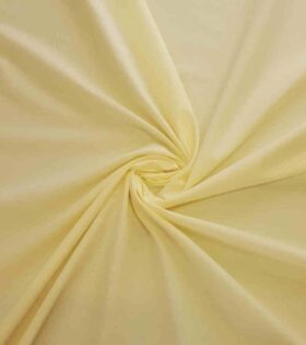 Plain Poly Cotton - Lemon