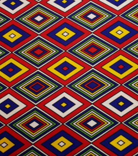 Printed Mini-Matt - Ethnic Diamonds