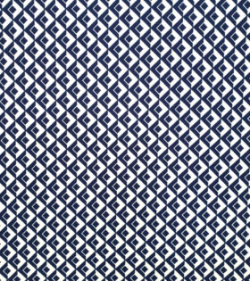 Printed Scuba SJ - Navy Blue