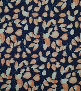 Printed Scuba SJ - Navy Blue