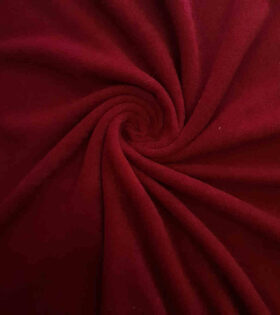 Polar Fleece Toweling - Maroon