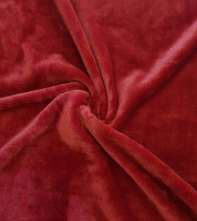 Fluffy Fleece - Maroon