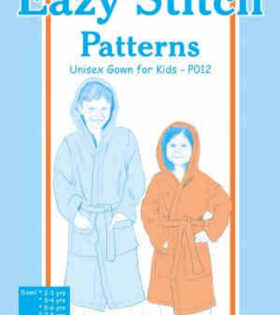 Patterns - Unisex Gown For Kids  - P012