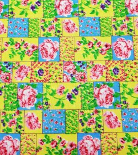 Printed Poly Cotton - Floral