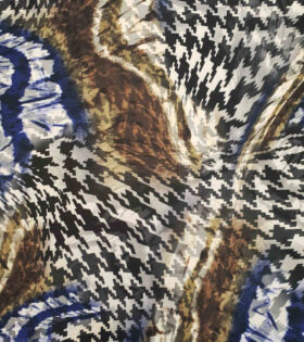Printed Armani Satin