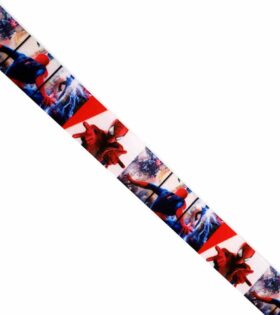 Animated Ribbons - Printed Cross Grain