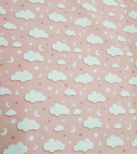 100% Turkish Printed Cotton - Clouds