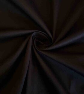 Stretch Cotton Satin - Black