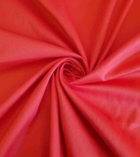 Stretch Cotton Satin - Red