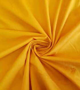Stretch Cotton Satin - Mustard