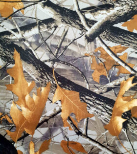 Printed T/C Twill - Forest - Grey