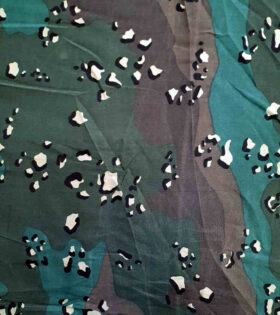 Printed T/C Twill - Digi Camo - Khaki Green