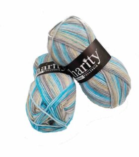 Charity Double Knit Pullskein Wool - Two Tone