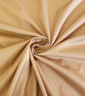 Stretch Cotton Satin - Beige