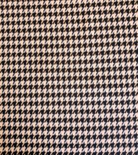 Assorted Winter Checks - Houndstooth - Beige