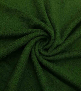 Toweling - Bottle Green