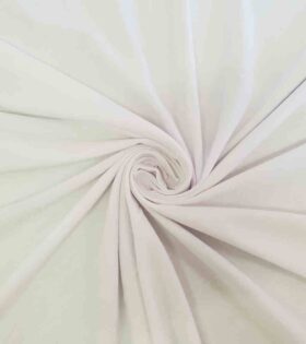 Cotton Lycra - White