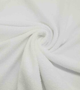 Toweling (Single Sided) - White