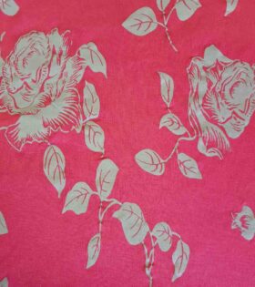 Printed T-Shirting - Floral