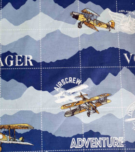 100% Turkish Printed Cotton - Adventure
