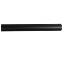 25mm Black Aluminium Rod