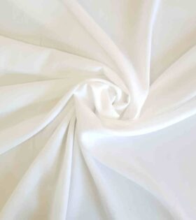 Double Milk Georgette - White