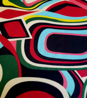 Printed Mini-Matt - Abstract - Multicolored